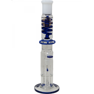 14" On Point Glass Detachable Glycerin Coil Water Pipe [JD716]